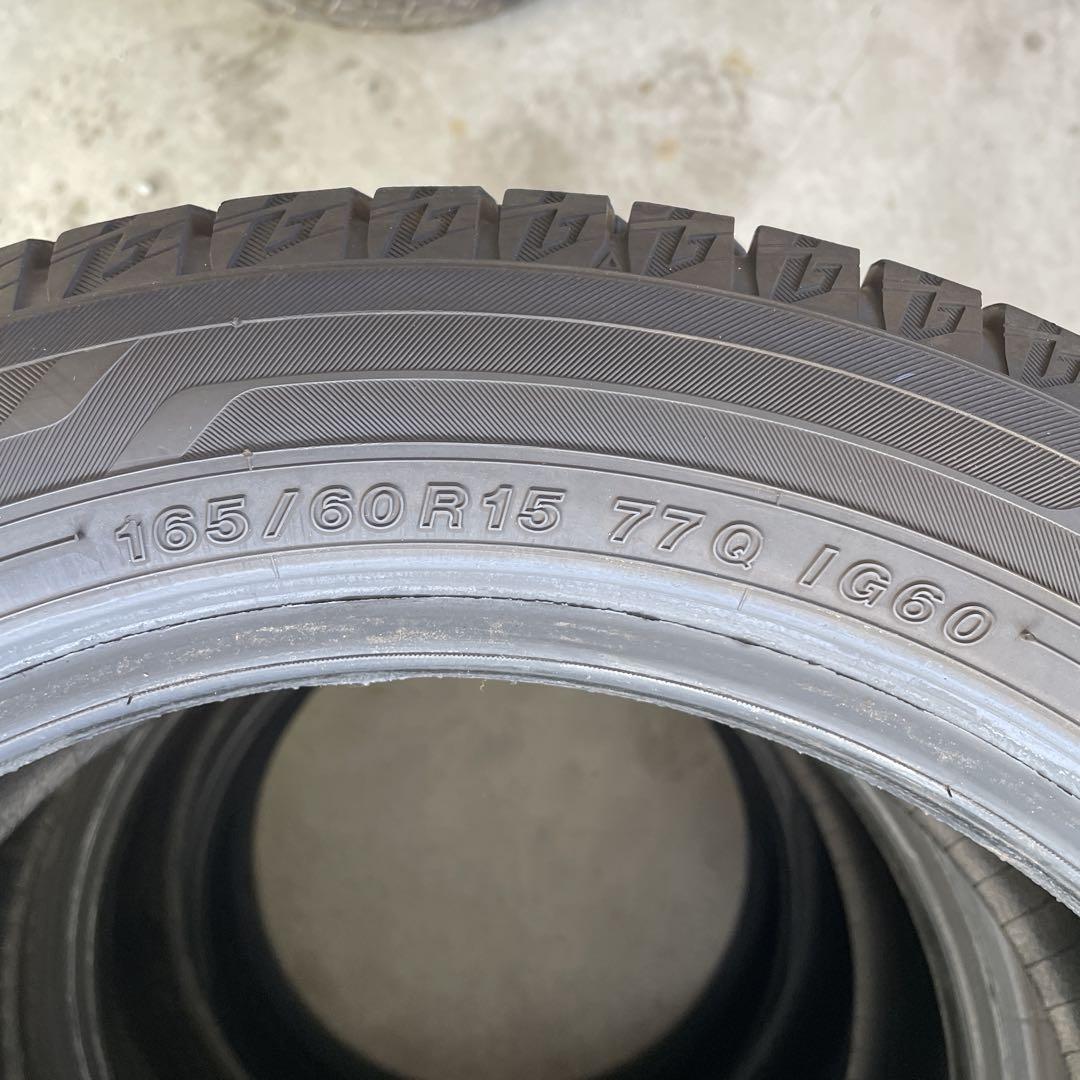 じゅんヨコハマ　iG60 165/60R15 22年製　中古　4本送料込み