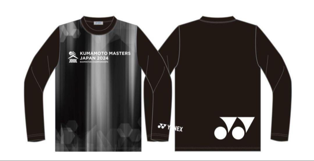 熊本マスターズ ロングスリーブTシャツ ヨネックス バドミントン