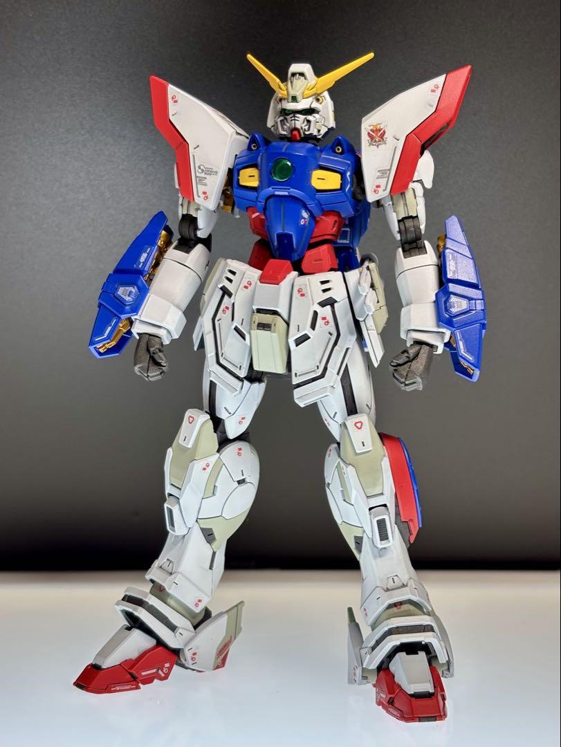 RGシャイニングガンダム全塗装完成品