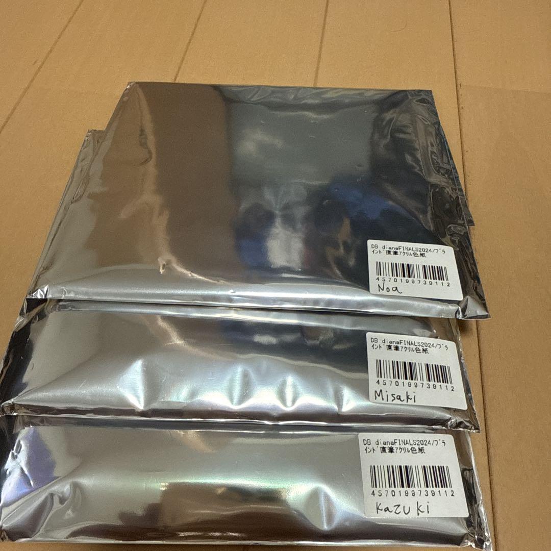 diana 2024のTHE FINALS Fuka 直筆サインアクリル色紙 1/10(金)THE FINALS-diana2024-グッズなど新商品発売！ ｜ 横浜