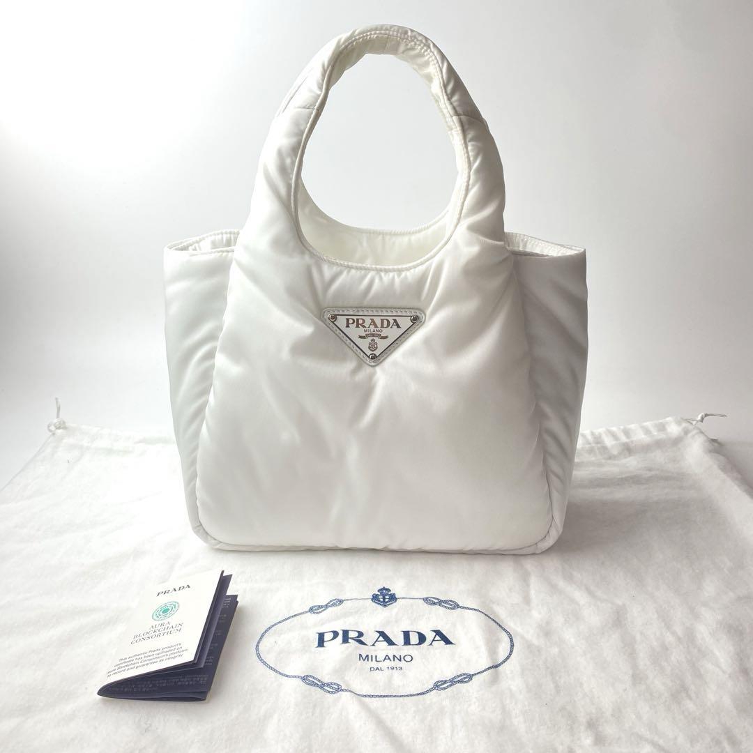 プラダ PRADA Re-Nylon パデッド スモール トートバッグ - メルカリ