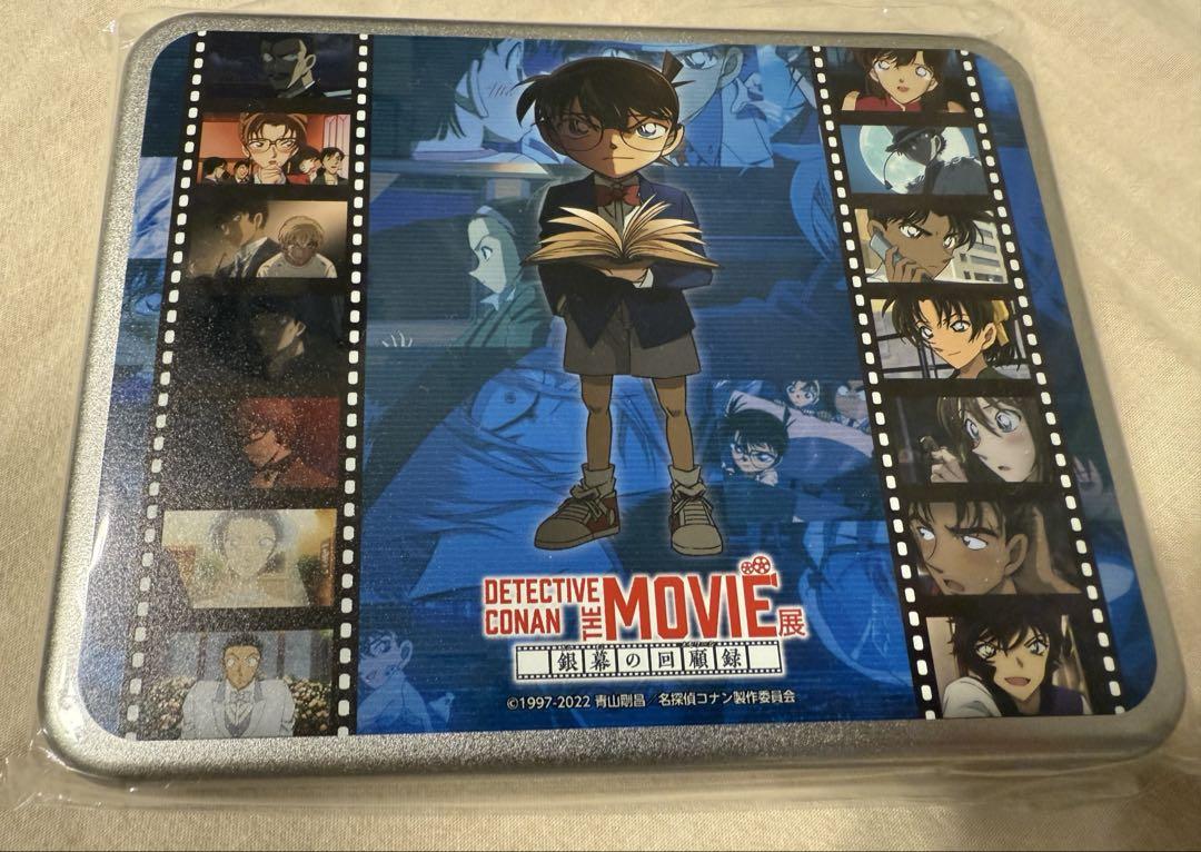 新品/未開封】名探偵コナン THE MOVIE展 缶入りポストカード