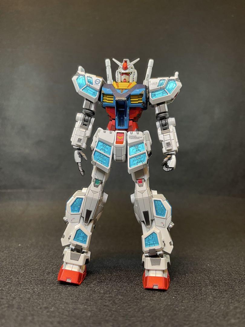 HG 1/144万博ガンダム　全塗装完成品　RX-78F00/E