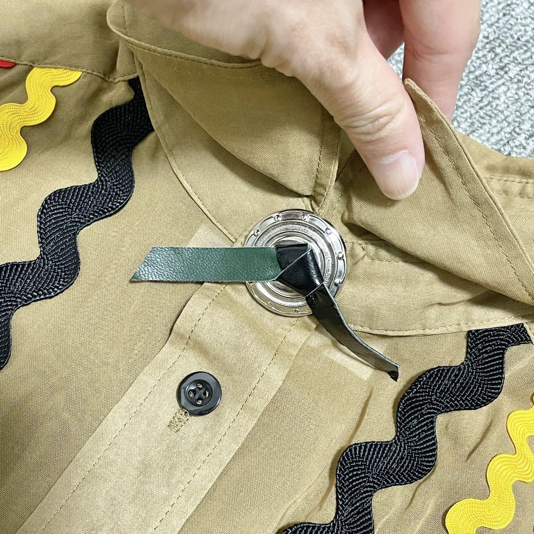 TOGA PULLAトーガプルラ ウエスタンフリンジシャツ ブラウス