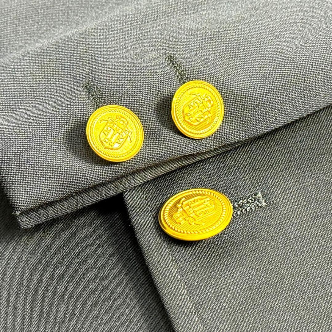 J3587 美品 Jプレス 21SS 金ボタン紺ブレザー 紺ブレ AB6