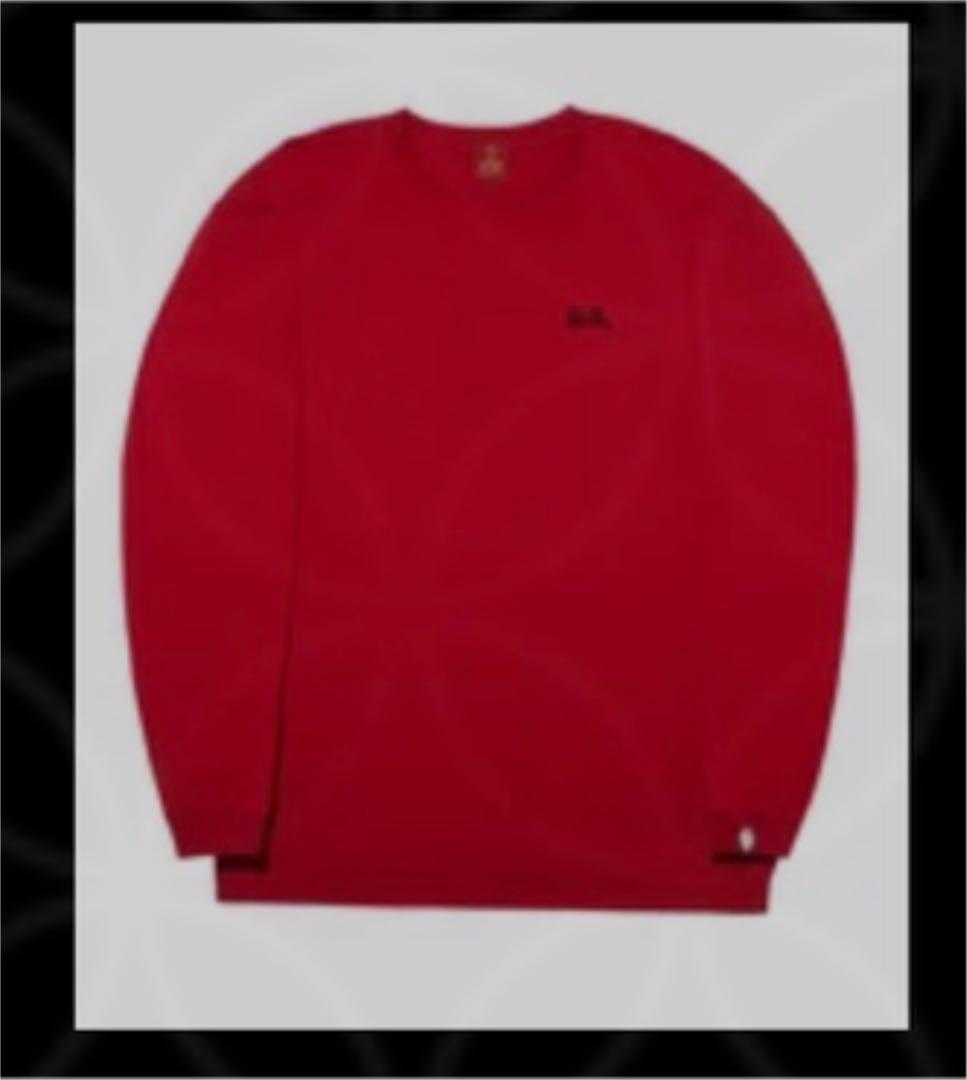 Candyfoxx レッドロンT oXX DARUMA L/S T-シャツ