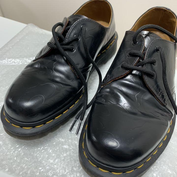 25.5cmファッションの【コラボ】希少 Dr.Martens×A BATHING APE 3 直営店から日本全国 リーガル エイプ ビジネスシューズ 革靴 25.5cm ドレスシューズ コラボ ドレス/ビジネス
