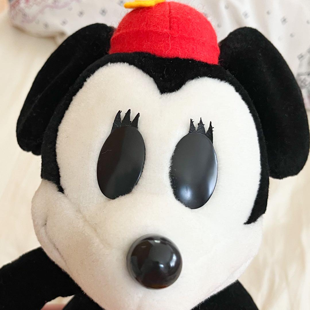 ディズニー ミッキーアンリミテッド ぬいぐるみ オールドミッキー オールドミニー Disney - ディズニー ミッキー ミニー ぬいぐるみ レトロ デニム