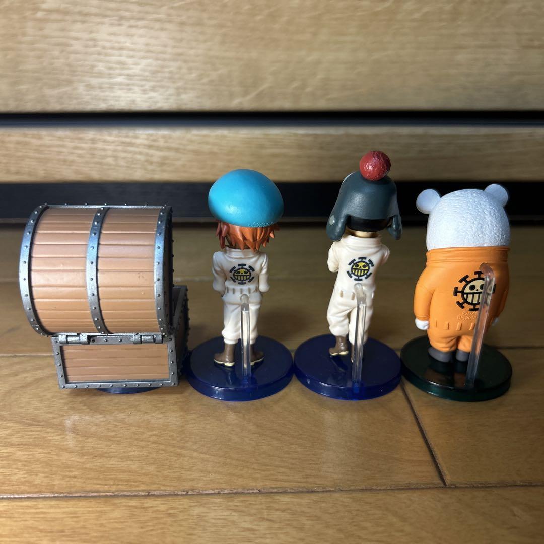 美品4体セット】ワンピース ワーコレ ベポ ペンギン シャチ