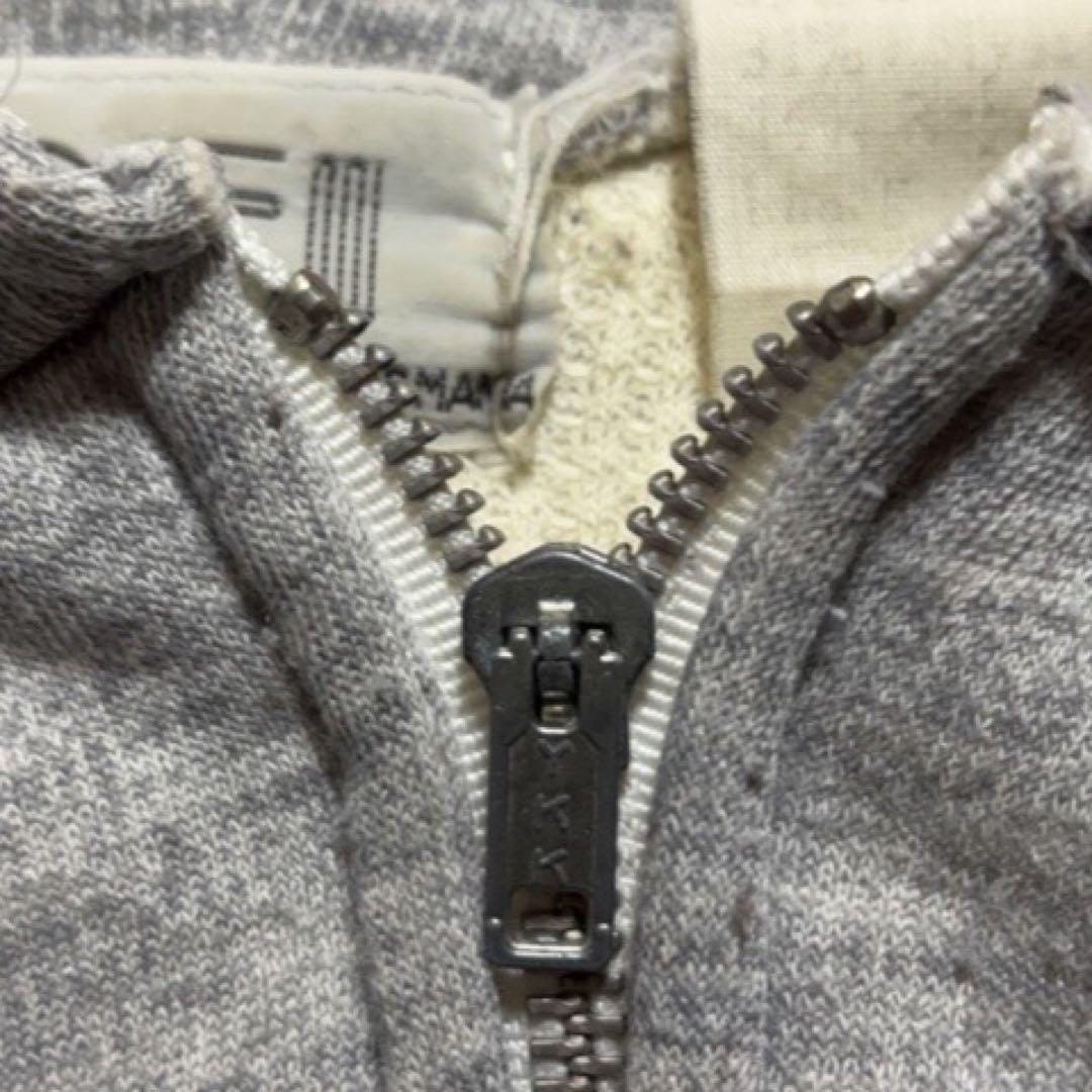 最新入荷 70s】 double face zip Parker (L相当)サーマル トップス