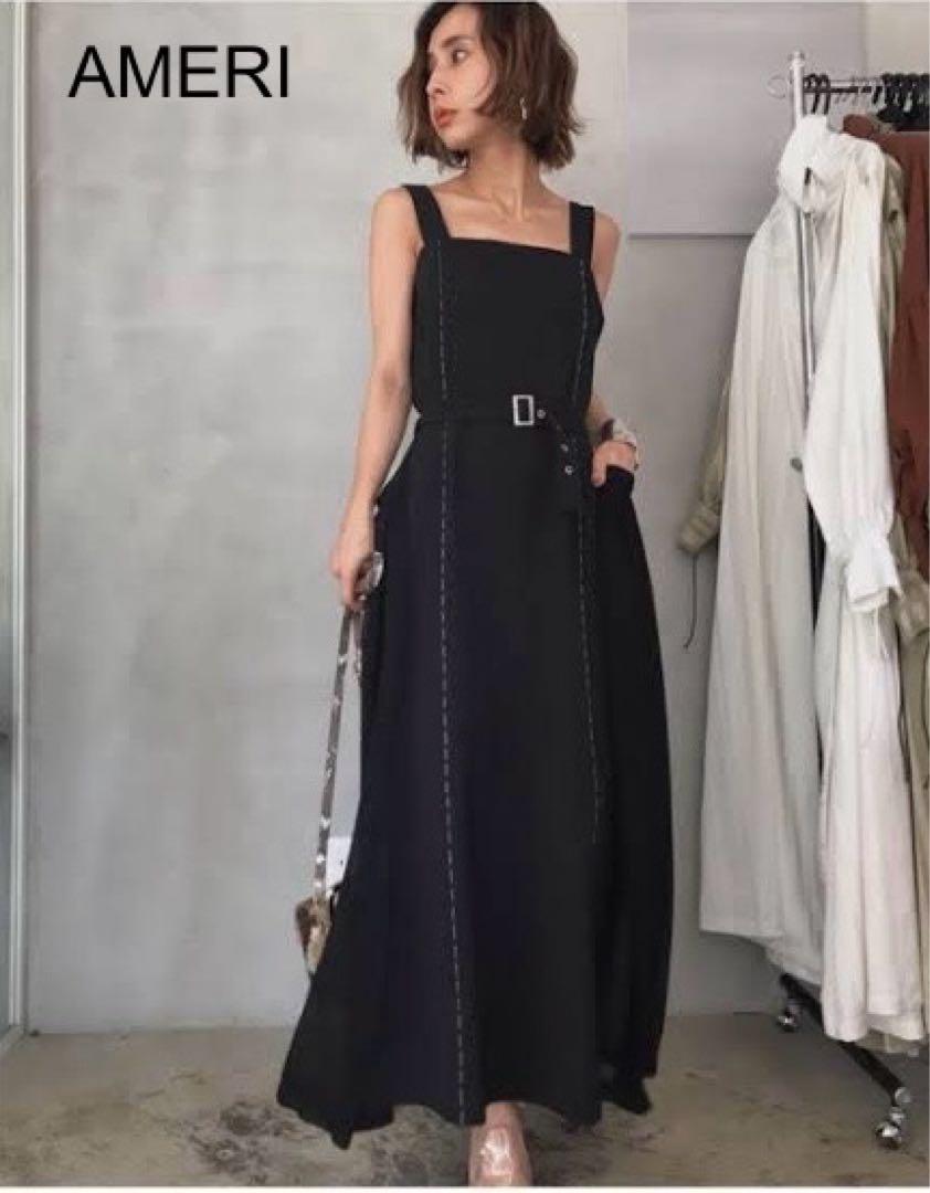 ワンピース AMERI BIG POCKET STITCH DRESS