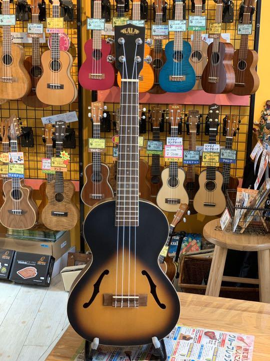 KA-JTE 2TS Kala ARCHTOP Series テナーウクレレ