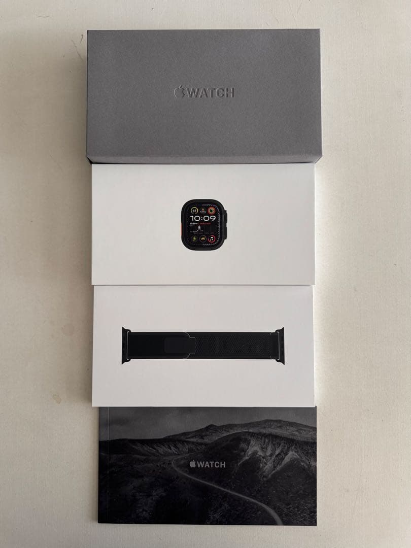 Apple Watch Ultra 2 BLACK 美品 バンド充電器未使用