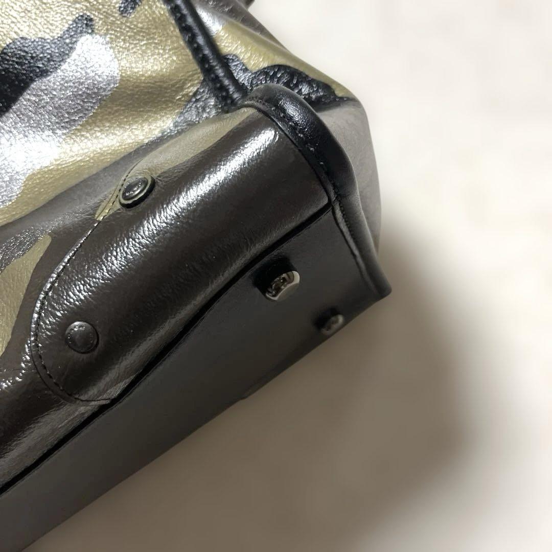 コーチ　coach ツーウェイミニボストンショルダーバッグ　使用回数3回　18万 コーチ coach ツーウェイミニボストンショルダーバッグ 使用回数