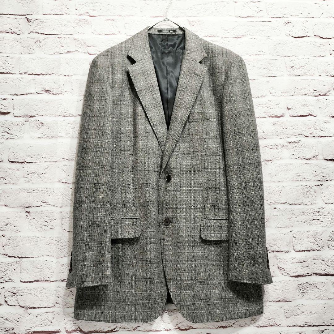 【セグラ】シルク カシミヤ混 CERRUTI 1881テーラードジャケット