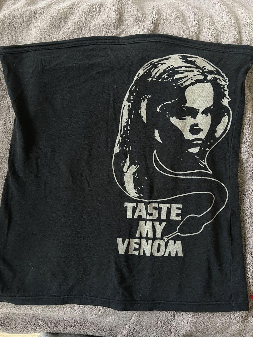 【特別送料無料！】 レア Hysterics TASTE MY VENOM ベアトップ トップス