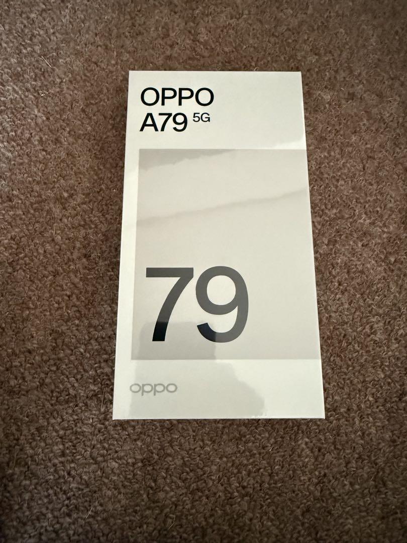 新品未開封　OPPO A79 5G ミステリーブラック 128GB