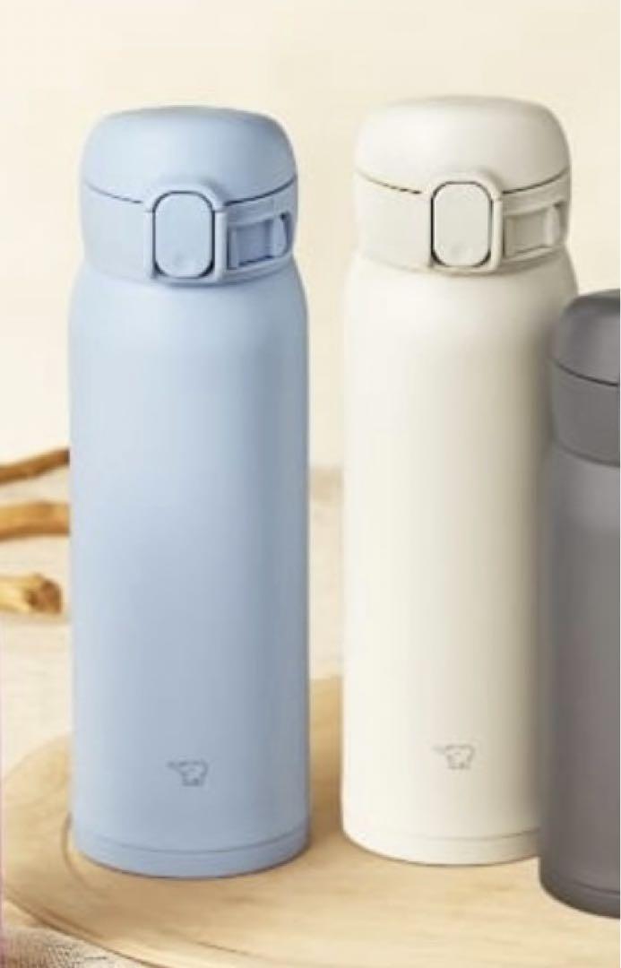 新品未開封象印魔法瓶水筒 シームレスせん 360ml ワンタッチステンレスマグ