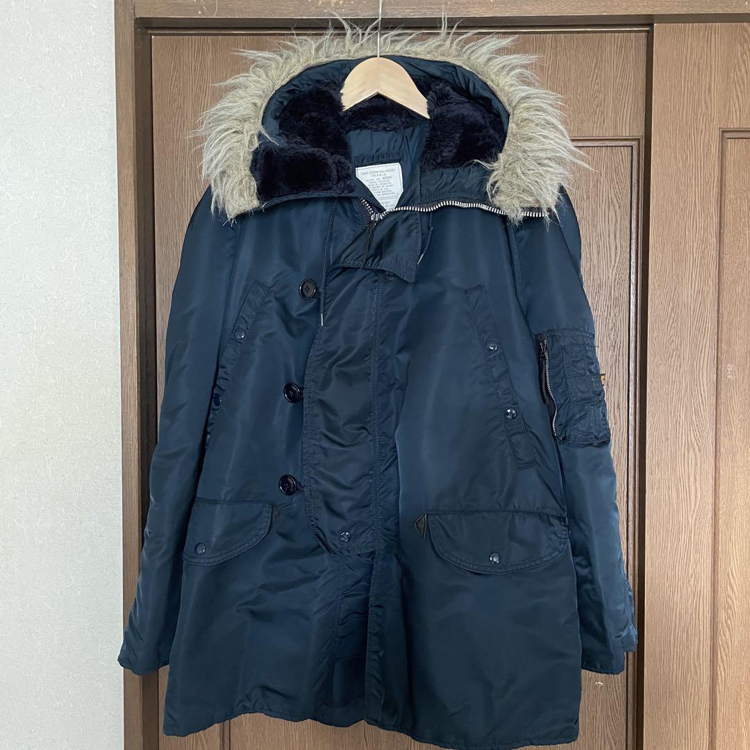 【美品】アルファインダストリーズ　N-3B　ネイビー　フライトジャケット　S Amazon | ALPHA INDUSTRIES フライト ジャケット N-3B (XS