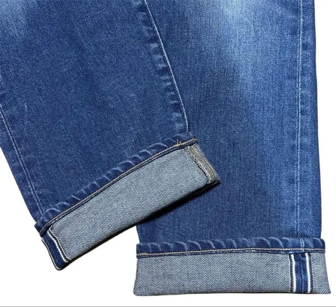 【美品】リーバイス 502 メイドアンドクラフテッド 日本製デニム 青耳 【美品】リーバイス 502 メイドアンドクラフテッド 日本製デニム 青耳