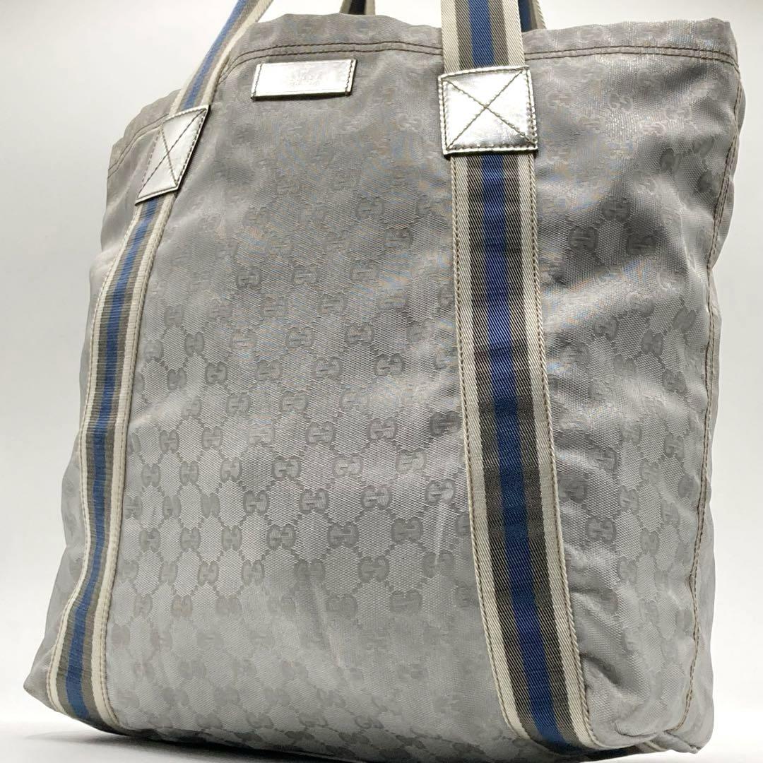美品⭐️ グッチ GUCCI シェリーライン トートバッグ A4 GG