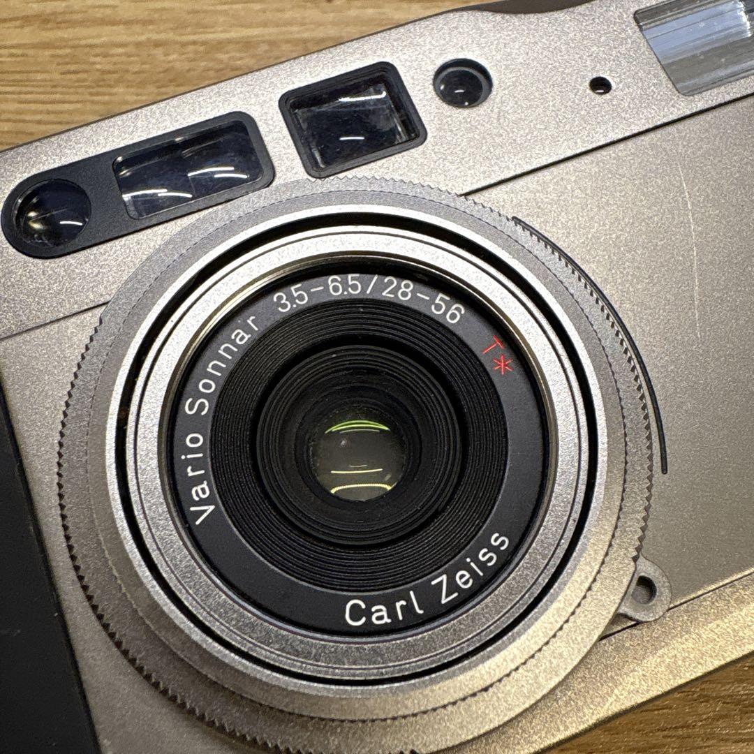 CONTAX Tvs シルバー コンパクトフィルムカメラΩ