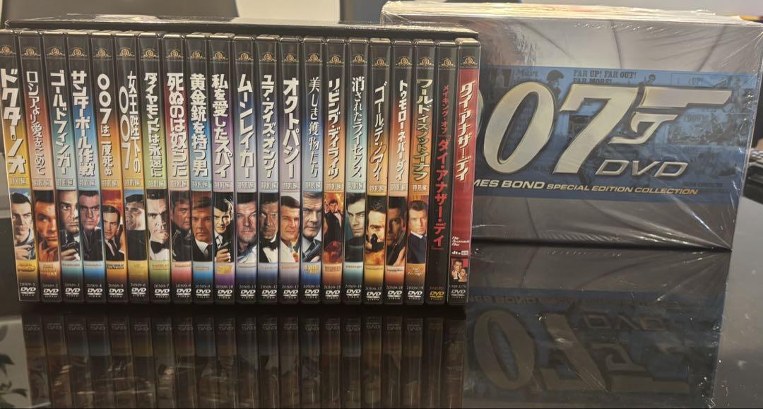 DVD 007 製作40周年記念限定BOX 21枚組 DVD 007 製作40周年記念 限定BOX 21枚組（全20作+特典1枚