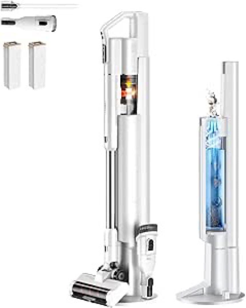 新品未使用⭐️全自動掃除機 2.4Lダストボックス スティック掃除機 ゴミドッグ