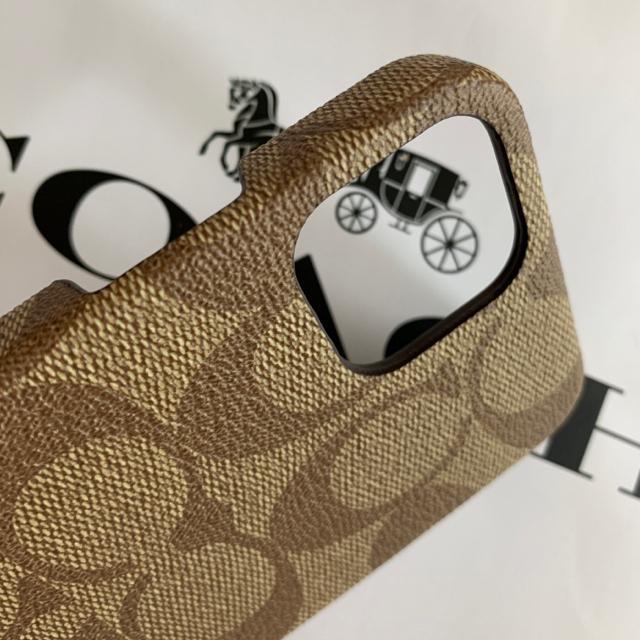 カバー コーチ新品 iPhone 12 12pro ケース DG2b0-m56954553754 男女可シグネチャー柄 Ⓑルカリ