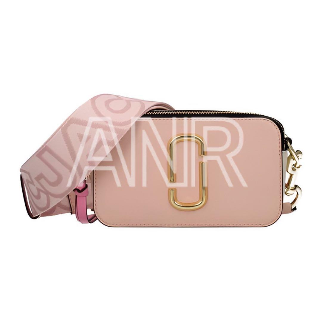 マークジェイコブス スナップショット カラーブロック ローズマルチ