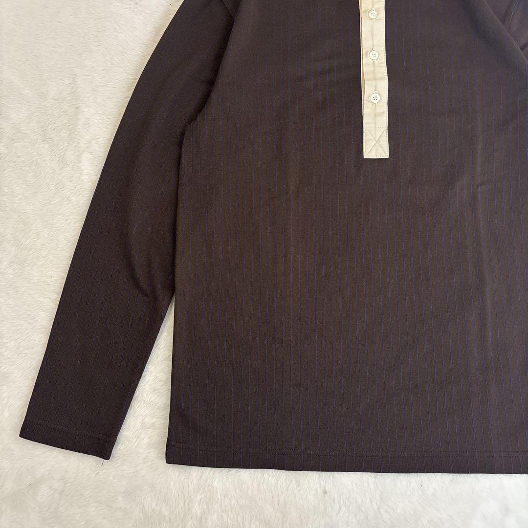 PaulSmith ポールスミス シャツ スタンドカラー ストライプ シャツ
