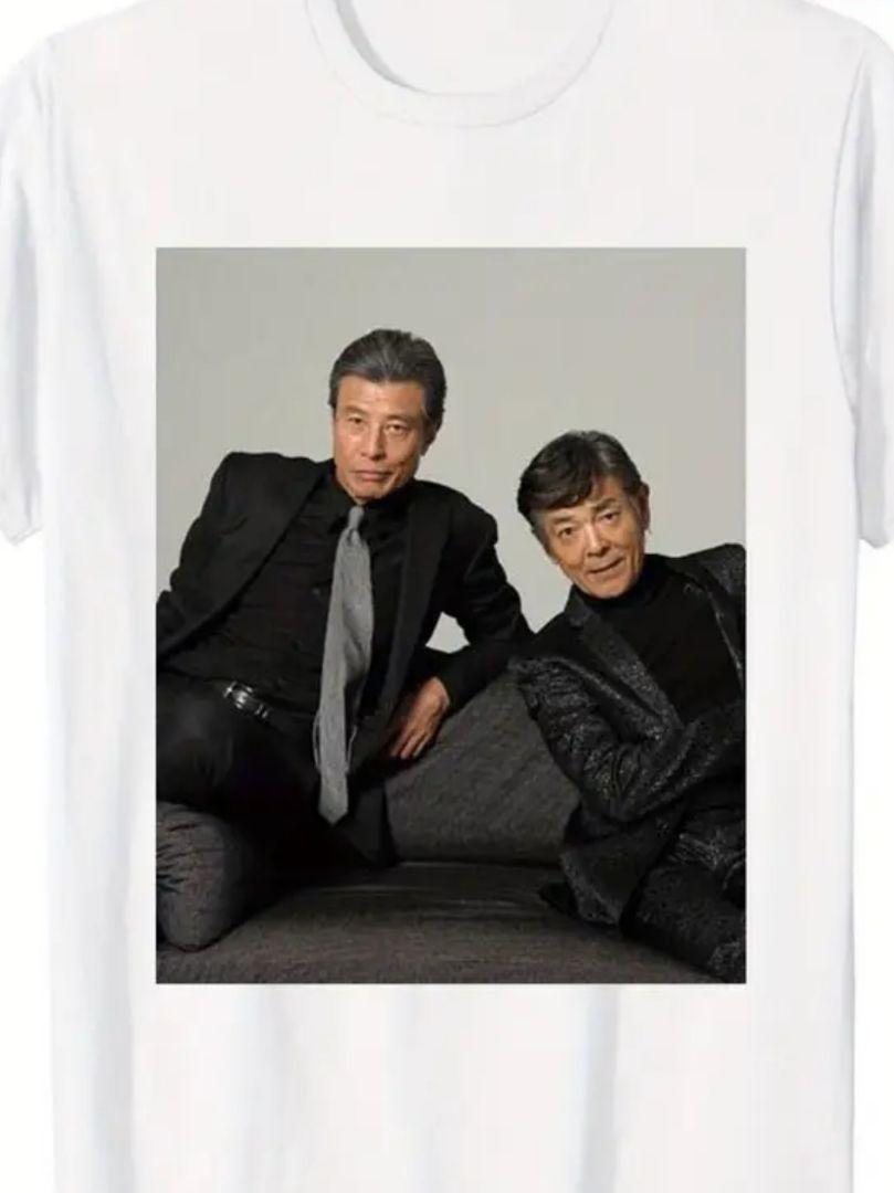 あぶない刑事 Tシャツ 舘ひろし 柴田恭兵 ムービーTシャツ
