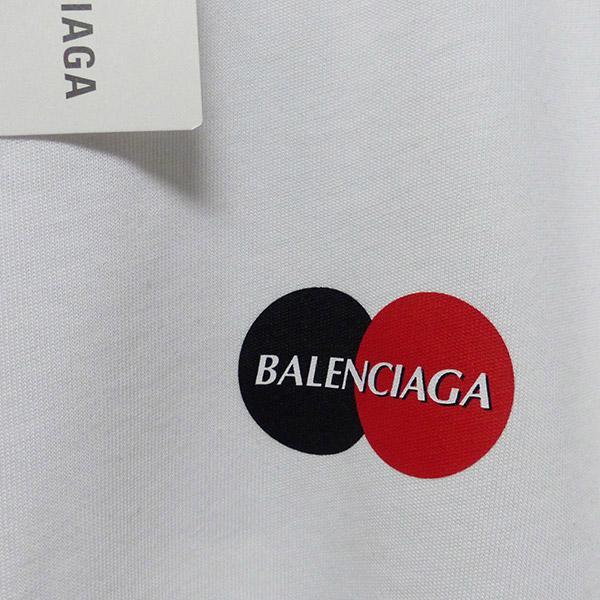 好評新作 BALENCIAGA 20AW 胸 バック プリント Tシャツ nRQK3-m56957462540 好評定番