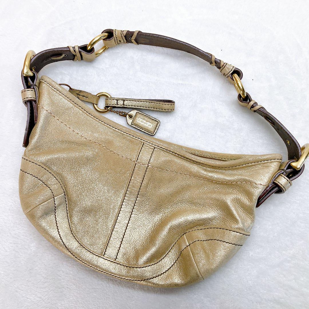 ✨美品✨COACH コーチ アクセサリーポーチ ハンドバッグ