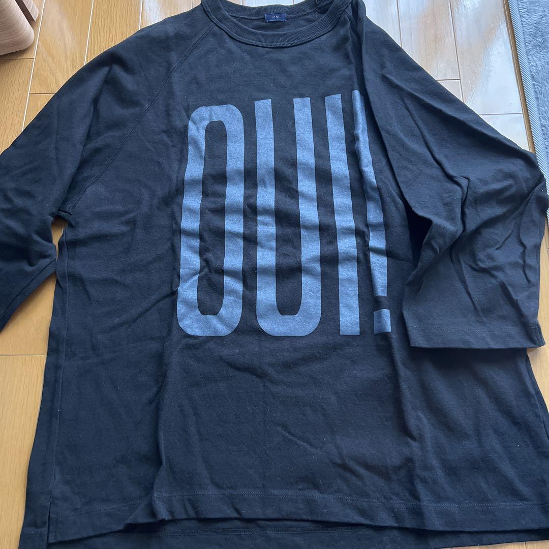 ichi七分袖Tシャツ新品未使用黒