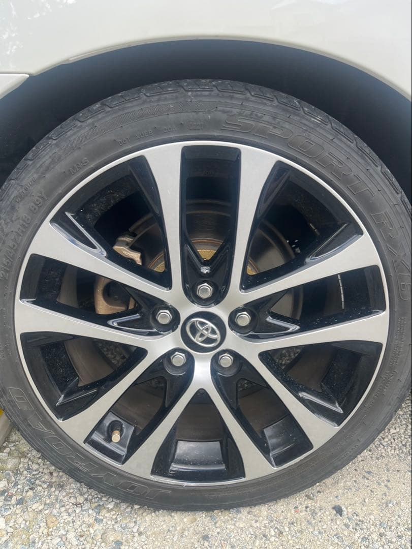 18インチ ホイール4本セットやや傷や汚れあり