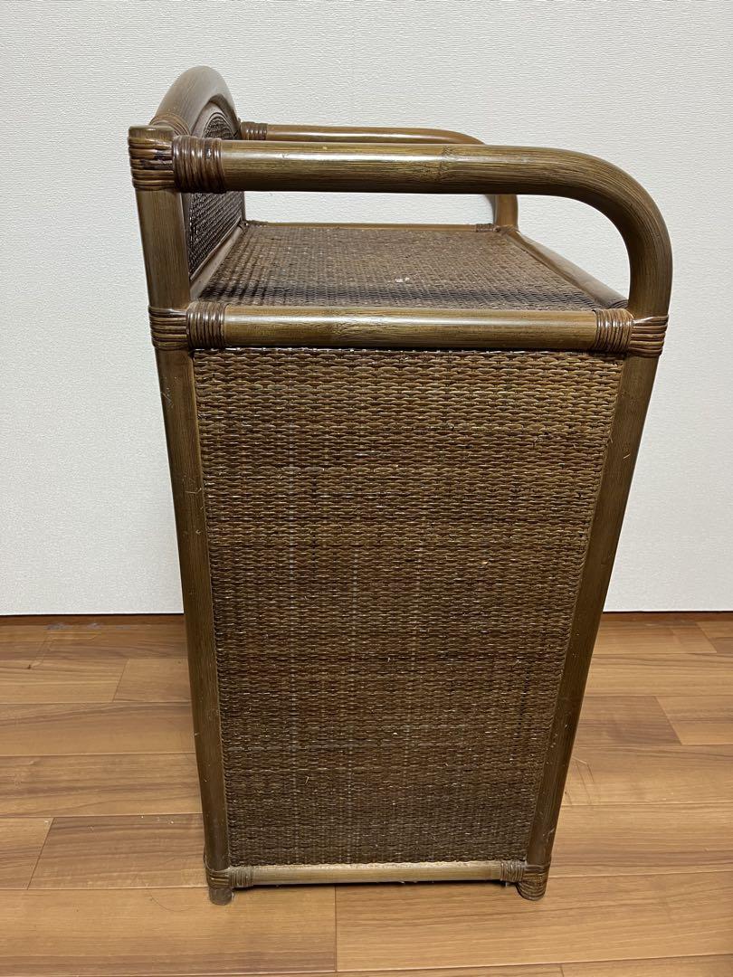木製 花のタイルのチェスト 引き出し9個（用途やインテリアに