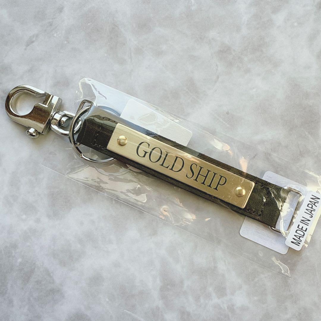 頭絡革キーホルダー ゴールドシップ Gold Ship