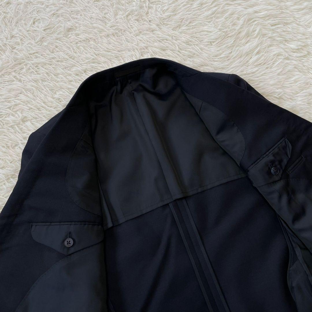 BURBERRY　バーバリー　紺　ブレザー　金ボタン　ダブル　ジャケット　紺ブレ