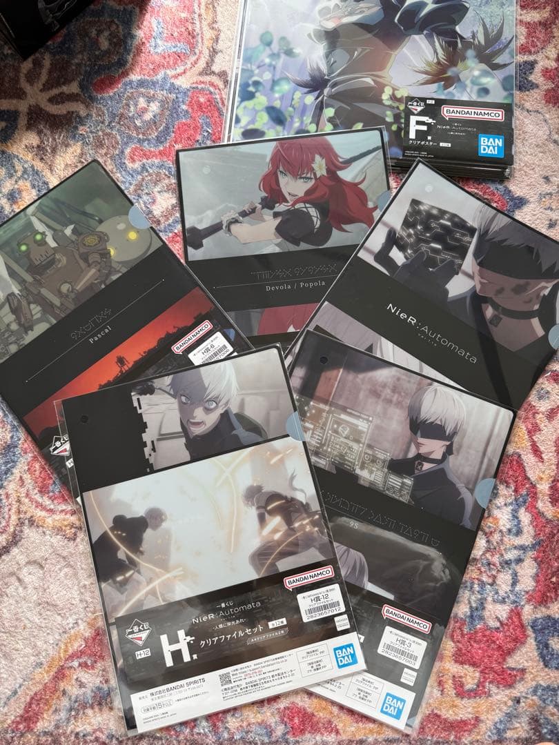 一番くじ NieR:Automata ニーア A賞 E賞 F賞 G賞 H賞 I賞