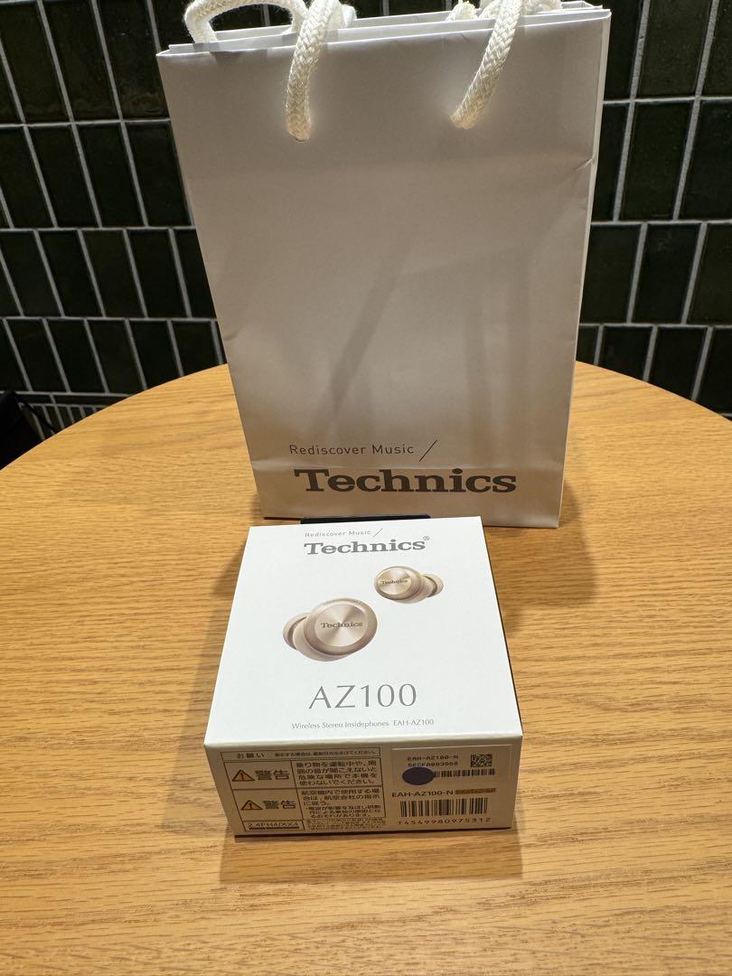 新品未開封 technics EAH-AZ100-N シャンパンゴールド