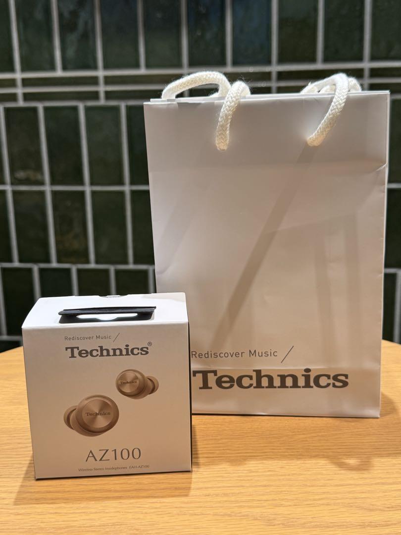 新品未開封 technics EAH-AZ100-N シャンパンゴールド