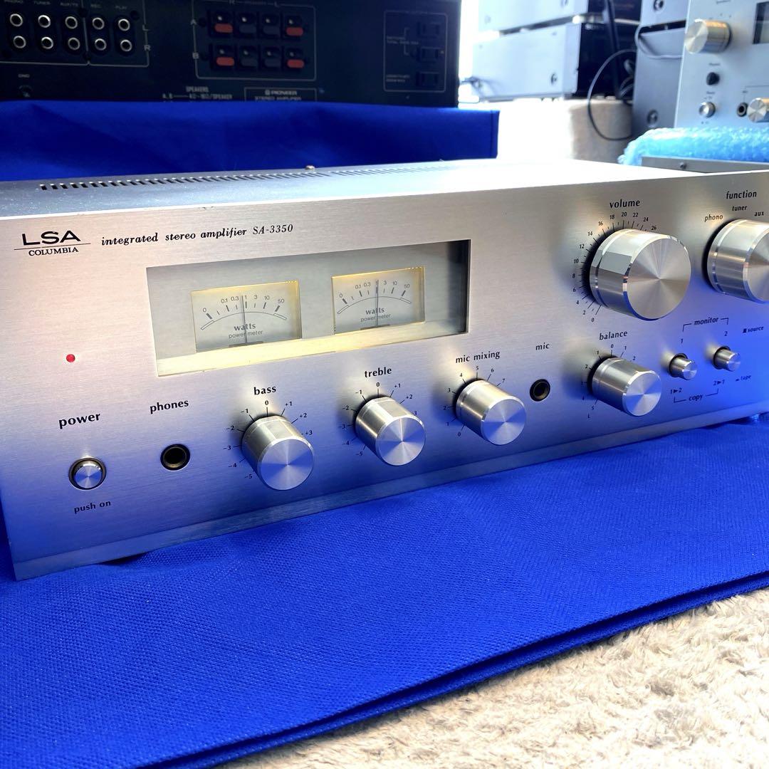 COLUMBIA LSA プリメインアンプ SA-3350 DENON 動作品 COLUMBIA LSA プリメインアンプ SA-3350 DENON 動作品 - メルカリ