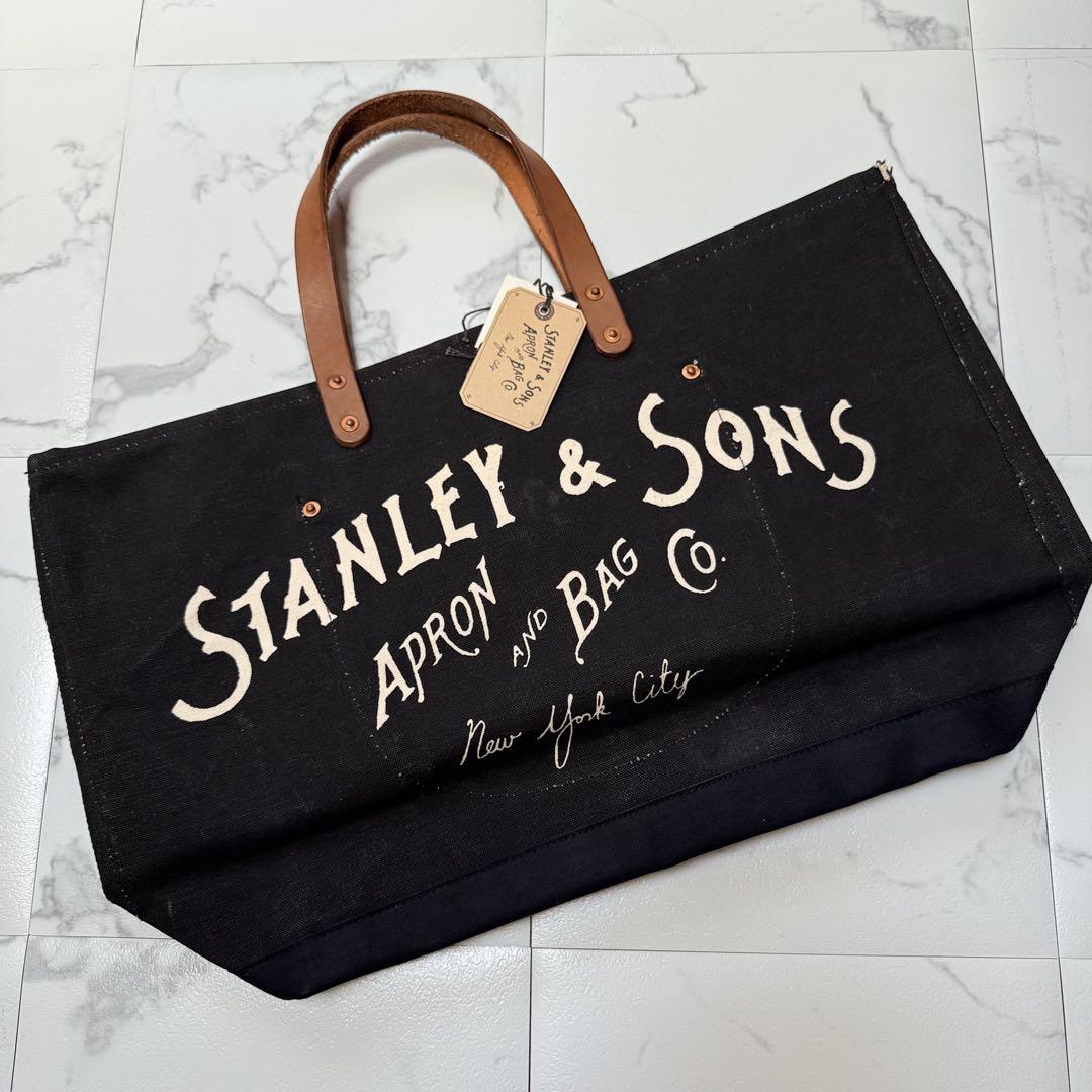【レア】スタンレー＆サンズ STANLEY & SONS トートバッグ STANLEY & SONS」 ～ Small Standard Logo Tote Bag – APAKABAR？