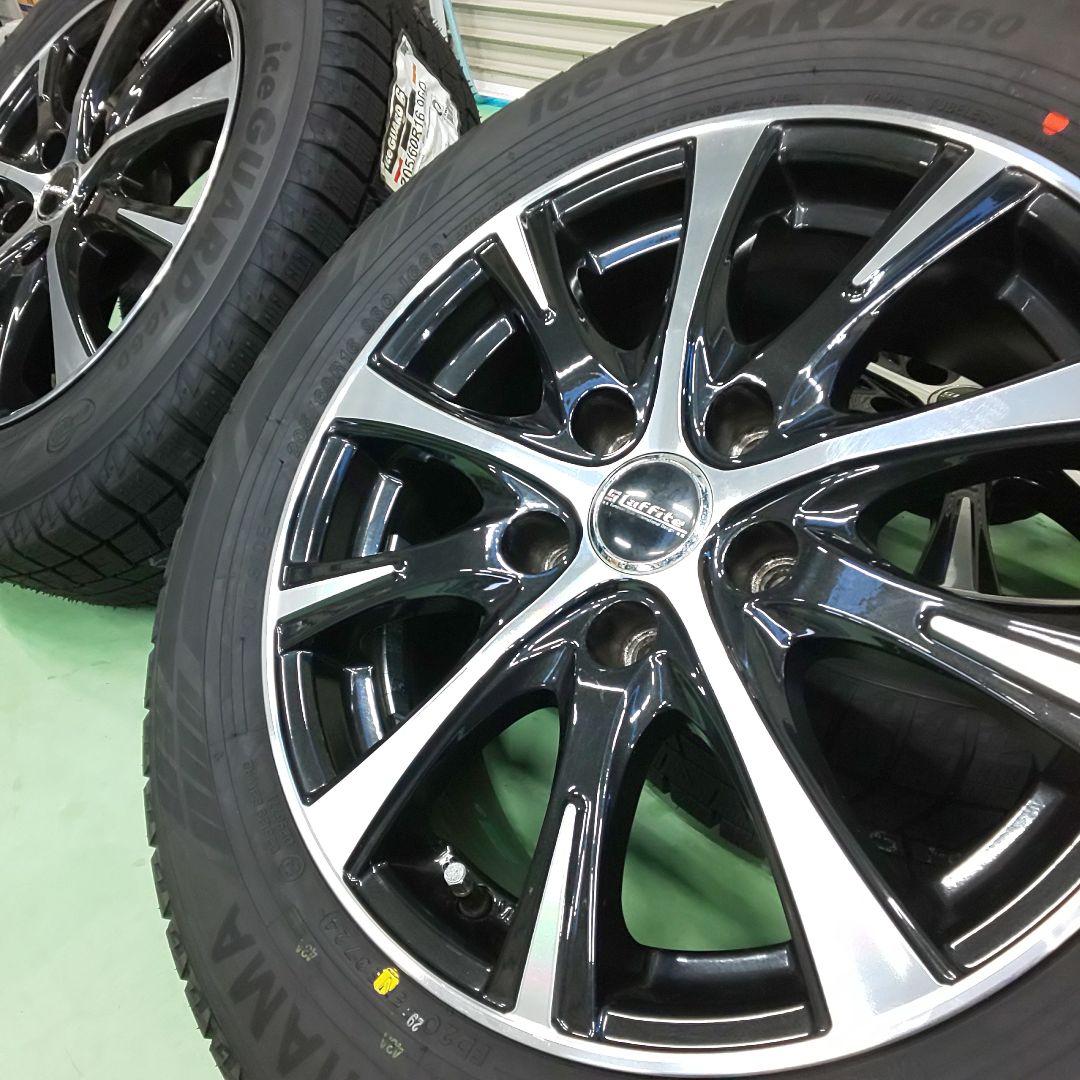 送料無料！2024年製新品ヨコハマIG60 205/60R16×中古16インチA