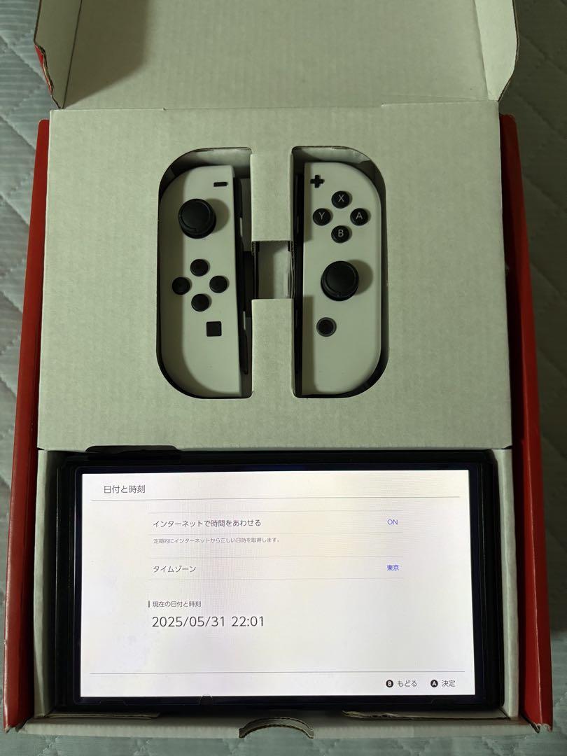 【美品】Nintendo Switch 有機ELモデル ホワイト