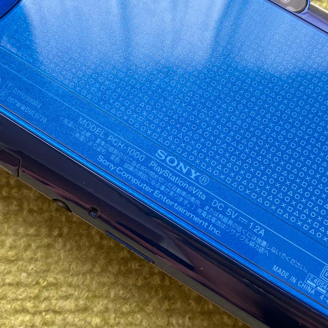 動作品 SONY PS Vita PCH-1000 Blue ヴィータ ブルー 動作品 SONY PS Vita PCH-1000 Blue ヴィータ ブルー