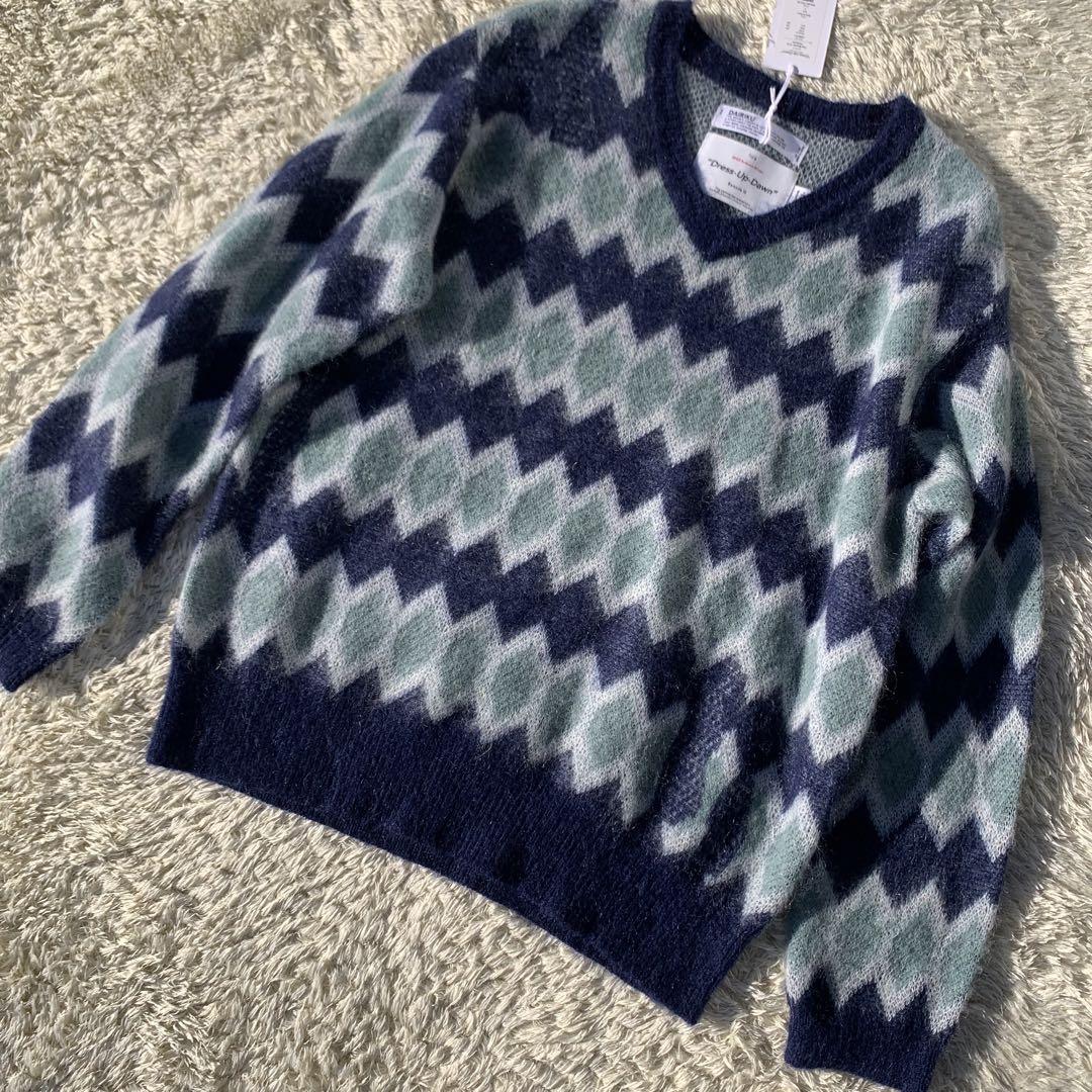 極上新品✨DAIRIKU モヘヤブレンドセーター