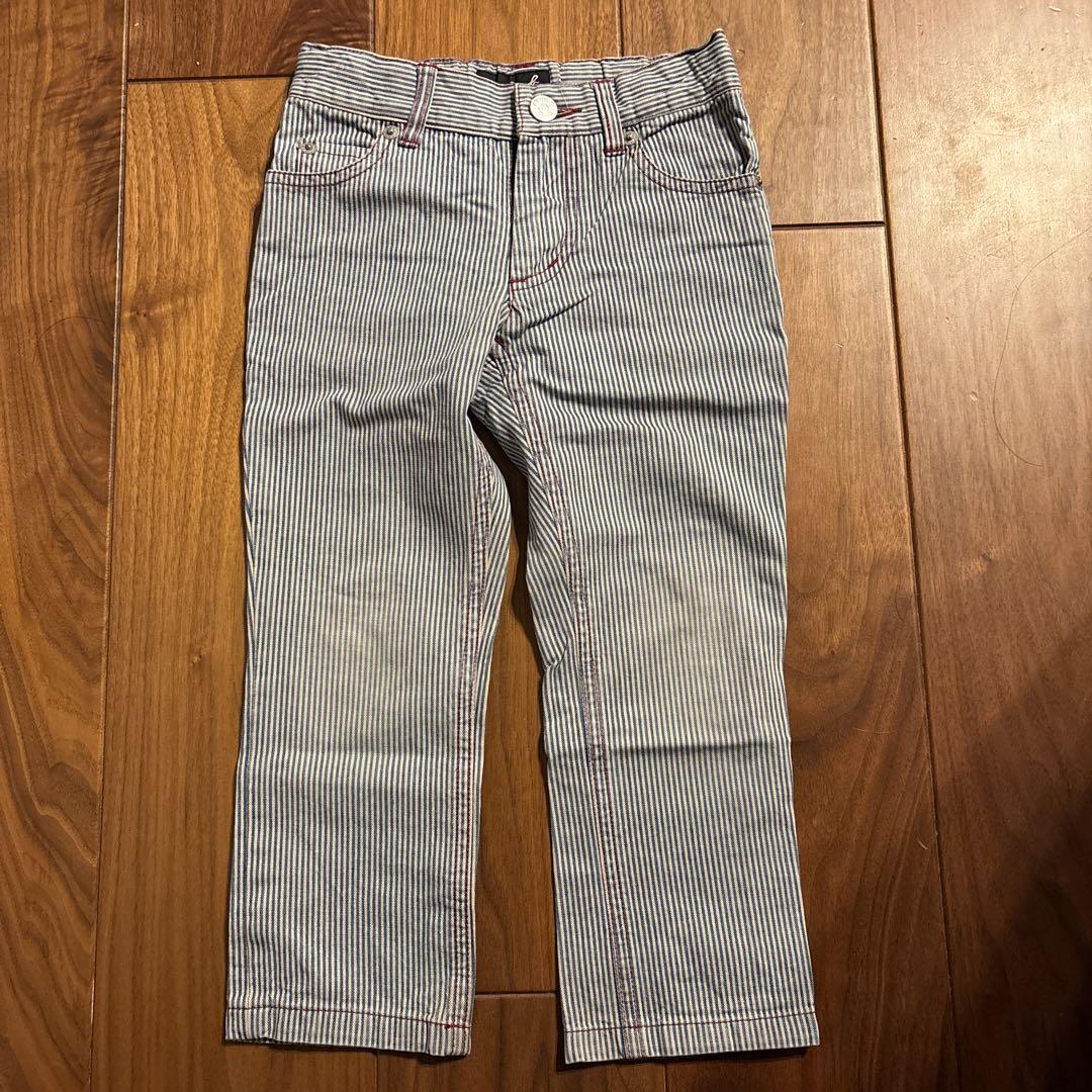 agnes b. ストライプパンツ 3ans 4,750円