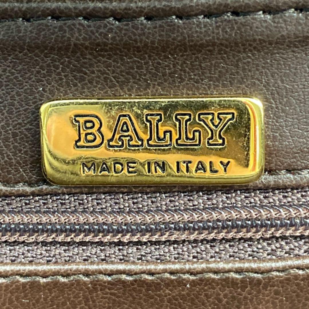 BALLY クロコ レザー 鍵付 レディース ショルダーバッグ 8586